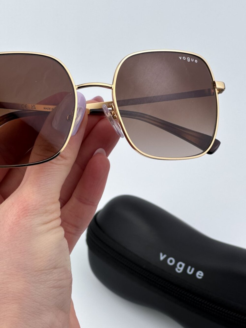 VOGUE VO4175SB 280/1353 GOLD SQUARE SUNGLASSES